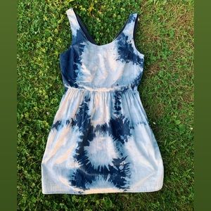 Bleached Denim Dress